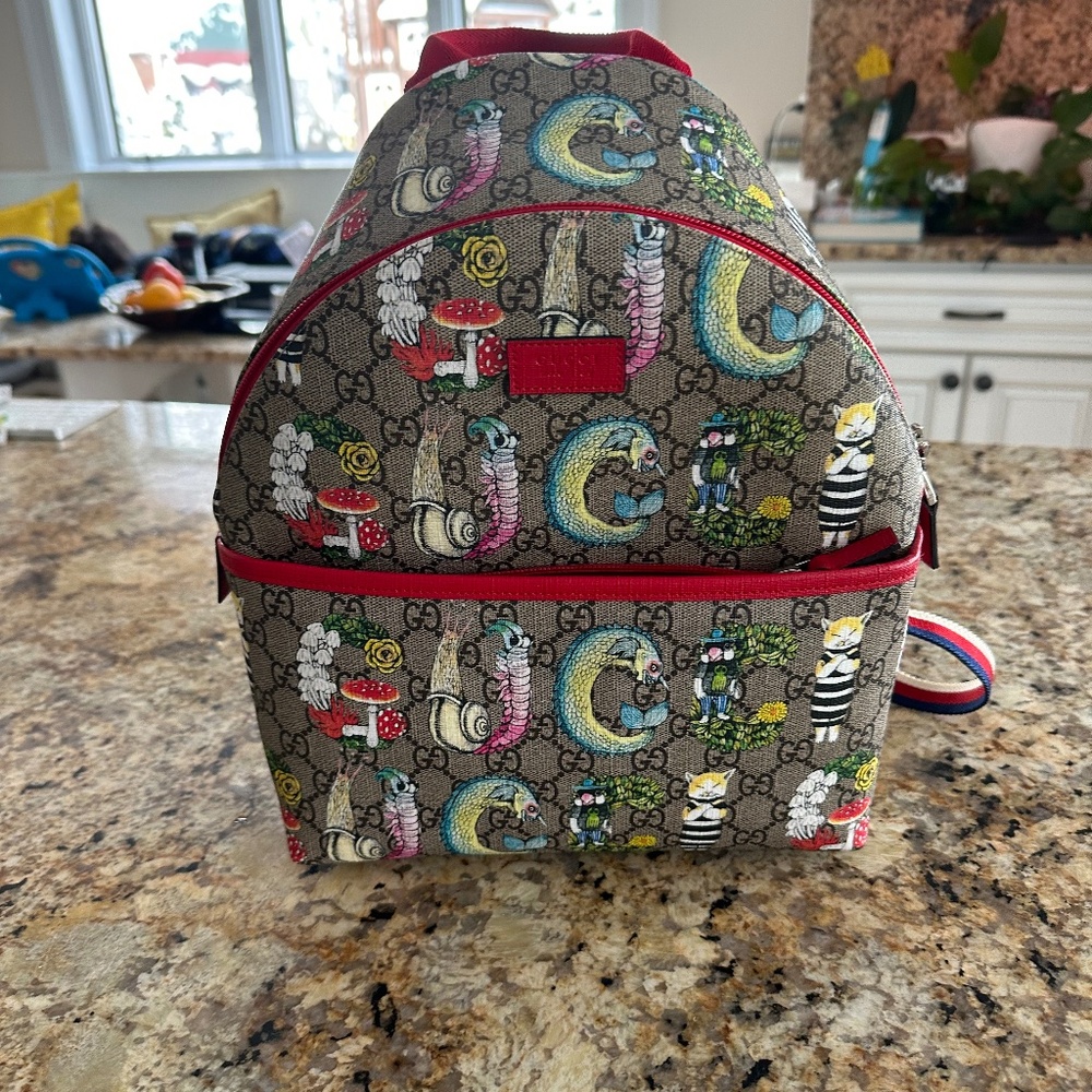Gucci - GG Supreme Kids' Backpack